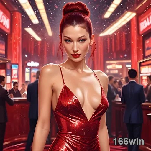 Dealer ao vivo conduzindo jogo em experiência autêntica no 166win