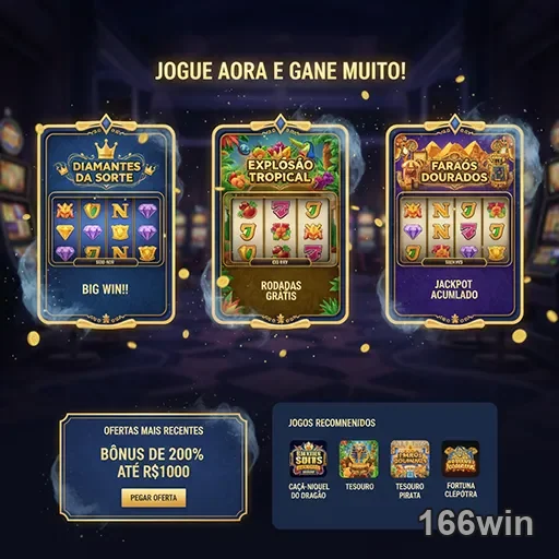 Acesso móvel ao cassino ao vivo e slots 166win